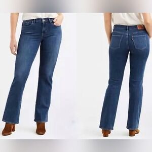 Levi's NEW Women's 27 Classic Mid Rise Medium Wash Bootcut‎ Denim Blue Jeans